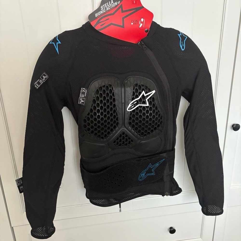 Alpinestars Black and Blue Protective Gear